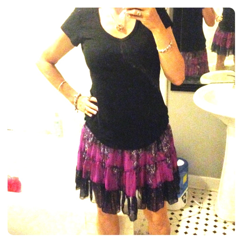 Frilly skirt